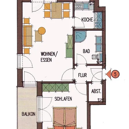 Apartment Moderne Kurparkresidenz