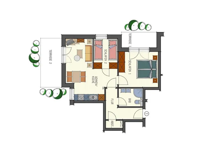 Moderne Kurparkresidenz *