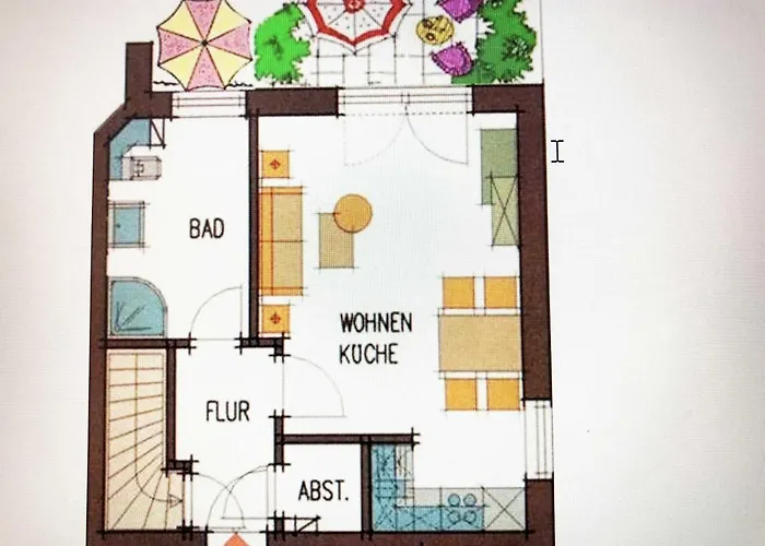 Moderne Kurparkresidenz Lägenhet *